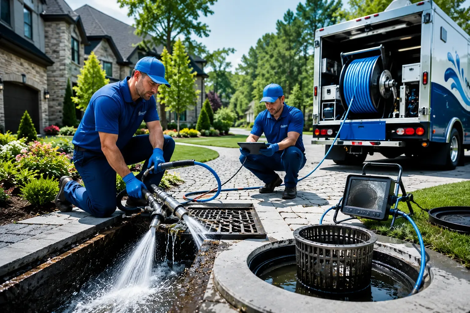 Local outdoor drain cleaning professionals in Corinna, ME